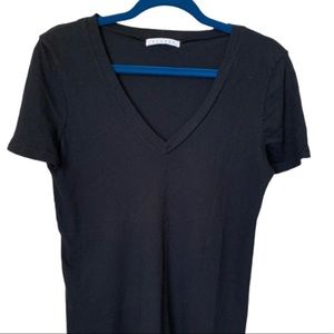 ❤️ Lacausa Cotton Short Sleeved T-shirt black